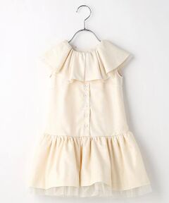 [110~130cm]オーロラ ローウエスト切り替えドレス