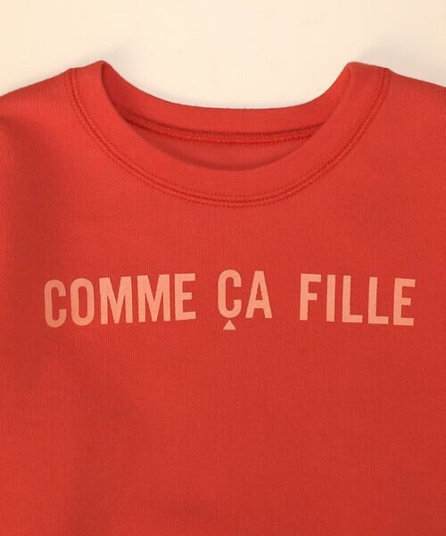 COMME CA FILLE / コムサ・フィユ Tシャツ | 【洗える】三本針トレーナー | 詳細2