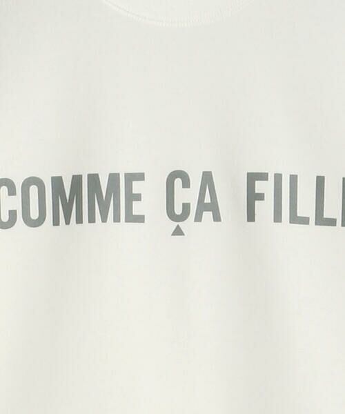 COMME CA FILLE / コムサ・フィユ スウェット | 〔大人サイズ〕ミニ裏毛 半袖トレーナー | 詳細1