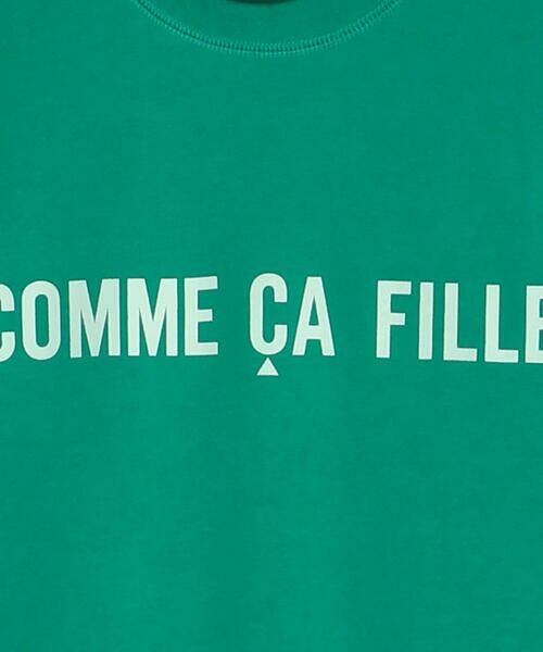 COMME CA FILLE / コムサ・フィユ スウェット | 〔大人サイズ〕ミニ裏毛 半袖トレーナー | 詳細8
