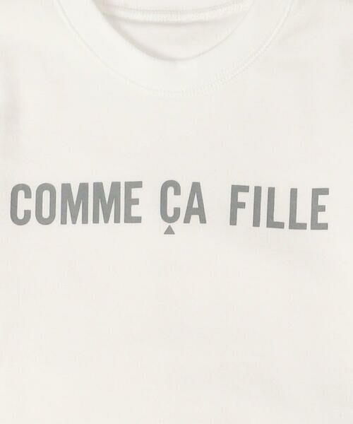 COMME CA FILLE / コムサ・フィユ Tシャツ | ミニ裏毛 半袖トレーナー | 詳細1