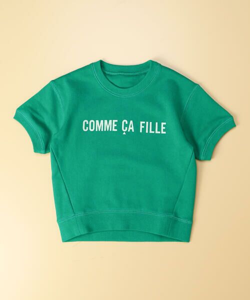COMME CA FILLE / コムサ・フィユ Tシャツ | ミニ裏毛 半袖トレーナー | 詳細10