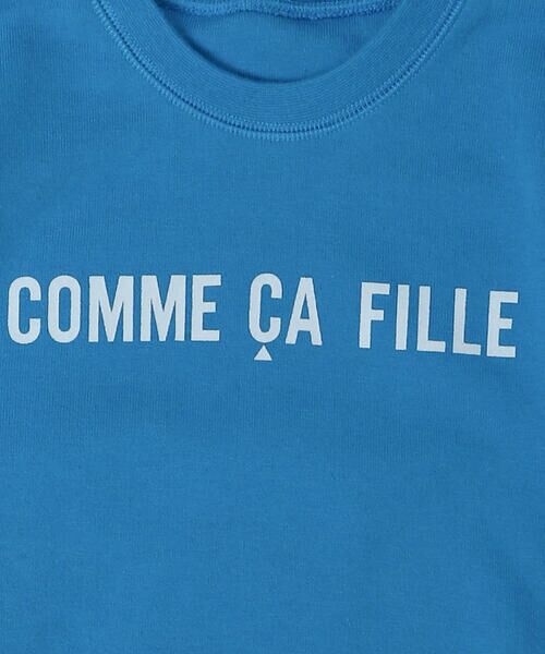 COMME CA FILLE / コムサ・フィユ Tシャツ | ミニ裏毛 半袖トレーナー | 詳細23