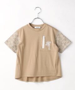 コットン天竺 メッシュＴシャツ