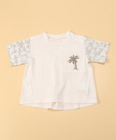 コットン天竺 メッシュＴシャツ