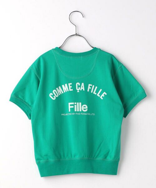 COMME CA FILLE / コムサ・フィユ Tシャツ | 度詰め天竺 プリントＴシャツ | 詳細4