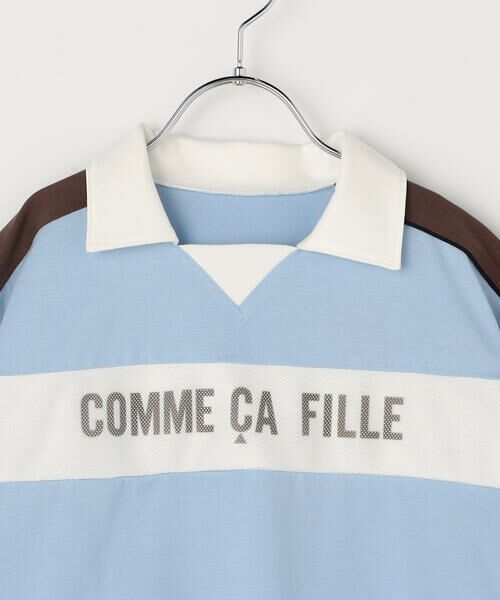 COMME CA FILLE / コムサ・フィユ ポロシャツ | 幅広天竺 ポロシャツ | 詳細2