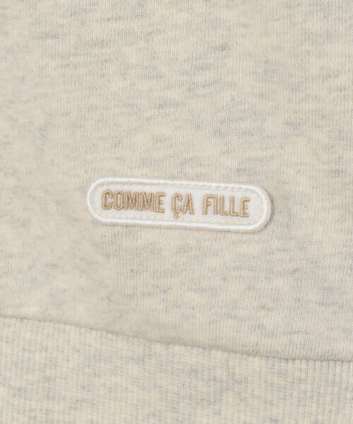 COMME CA FILLE / コムサ・フィユ スウェット | 〔 140cm〜 〕 コットン裏毛ボア刺繍 トレーナー | 詳細5