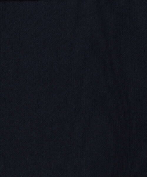 COMME CA FILLE / コムサ・フィユ ロング・マキシ丈ワンピース | コットン裏毛ボア刺繍トレーナー ワンピース | 詳細9