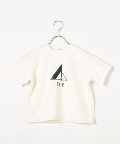 ダンボールニット ヨットプリントTシャツ