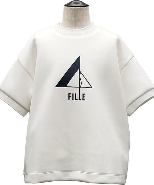 COMME CA FILLE / コムサ・フィユ Tシャツ | 〔 140cm〜 〕 ダンボールニット ヨットプリントTシャツ | 詳細1