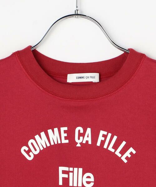 COMME CA FILLE / コムサ・フィユ Tシャツ | 天竺 三本針半袖Tシャツ | 詳細3