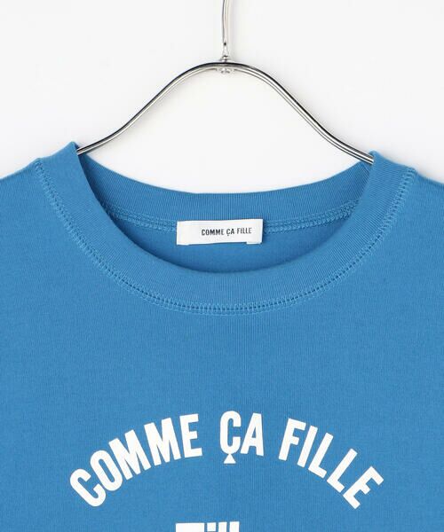 COMME CA FILLE / コムサ・フィユ Tシャツ | 〔 140cm〜 〕 天竺 三本針半袖Tシャツ | 詳細4