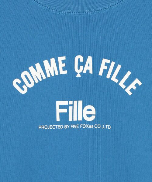COMME CA FILLE / コムサ・フィユ Tシャツ | 〔 140cm〜 〕 天竺 三本針半袖Tシャツ | 詳細7