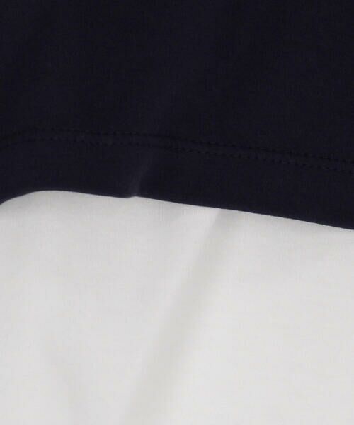 COMME CA FILLE / コムサ・フィユ Tシャツ | 【レイヤード】スムース ショートセーラー 半袖プルオーバーキャミソールセット | 詳細9