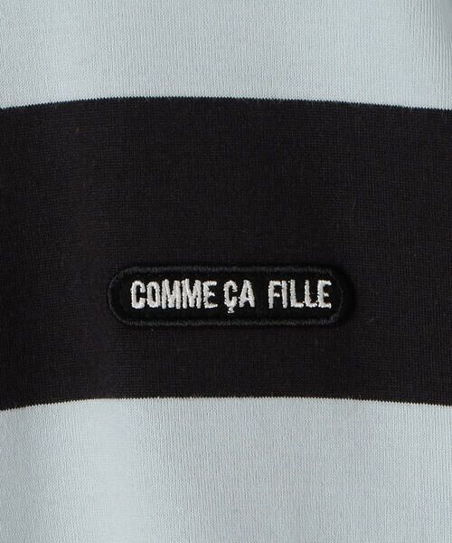 COMME CA FILLE / コムサ・フィユ カットソー | ビッグシルエット ラガーシャツ | 詳細7