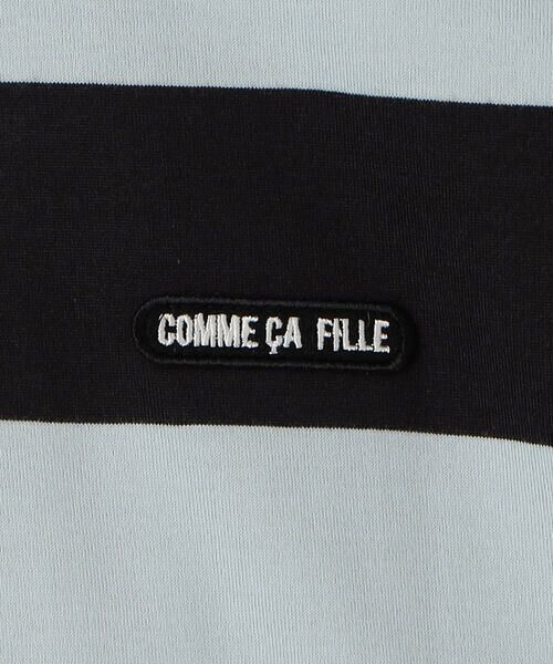 COMME CA FILLE / コムサ・フィユ カットソー | 〔 140cm〜 〕 ビッグシルエット ラガーシャツ | 詳細7