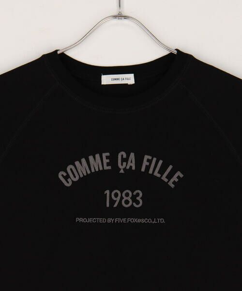 COMME CA FILLE / コムサ・フィユ Tシャツ | 〔 140cm〜 〕 ラグランスリーブ三本針 Tシャツ | 詳細2