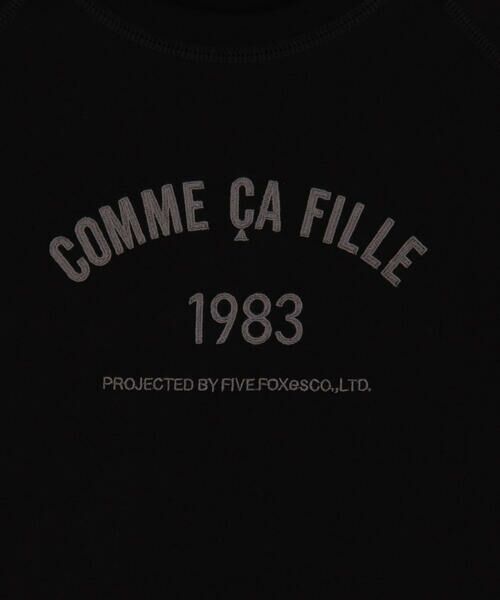 COMME CA FILLE / コムサ・フィユ Tシャツ | 〔 140cm〜 〕 ラグランスリーブ三本針 Tシャツ | 詳細4