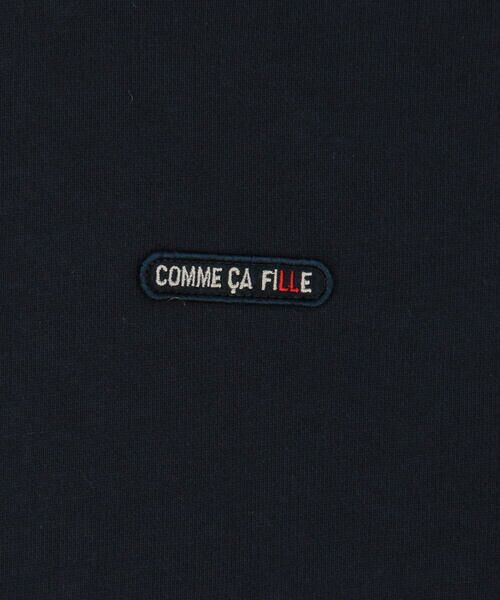 COMME CA FILLE / コムサ・フィユ スウェット | 30／10裏毛 バック刺繍三本針トレーナー | 詳細6