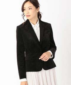 COMME CA ISM / コムサイズム テーラードジャケット | ベロアジャケット