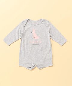 COMME CA ISM / コムサイズム ベビー・キッズウエア | 動物プリントの長袖ショートオール