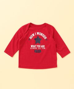 COMME CA ISM / コムサイズム ベビー・キッズウエア | カレッジプリントの長袖Ｔシャツ