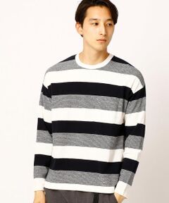 COMME CA ISM / コムサイズム Tシャツ | ボーダービッグＴシャツ