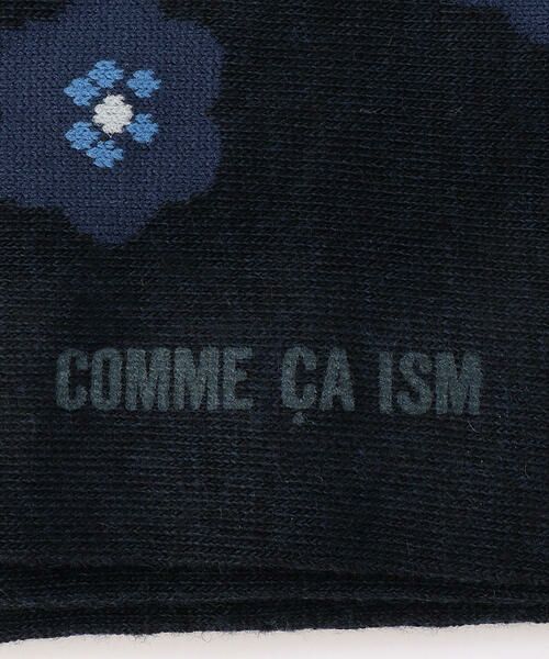 COMME CA ISM / コムサイズム ソックス | フラワー柄ソックス | 詳細2