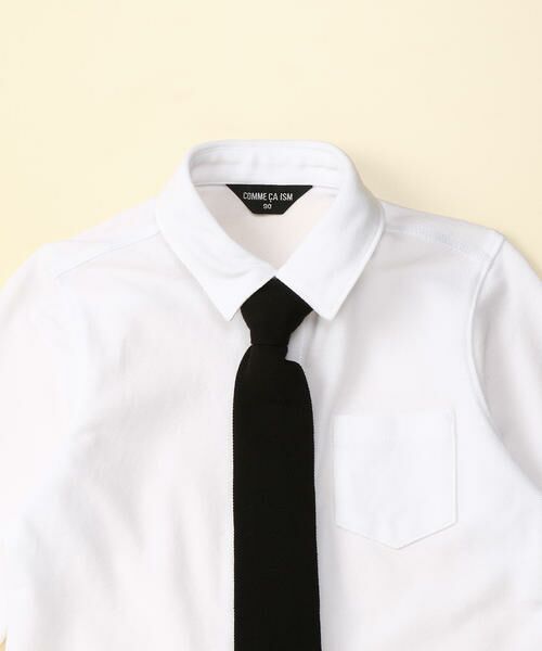 COMME CA ISM / コムサイズム シャツ・ブラウス | ネクタイ付きシャツ（９０ｃｍ〜１３０ｃｍ） | 詳細3
