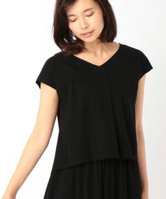 COMME CA ISM / コムサイズム シャツ・ブラウス | フロントタック ノースリーブブラウス