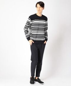 COMME CA ISM / コムサイズム ニット・セーター | ナバルボーダープルオーバー