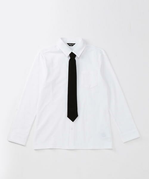 トリプロ / ターコイズ ＧＴ ネクタイ付き シャツ ホワイト | alamiah