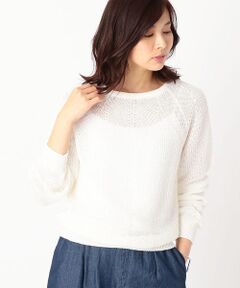 COMME CA ISM / コムサイズム ニット・セーター | リネン　ニットプルオーバー