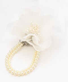 COMME CA ISM / コムサイズム ブローチ・コサージュ | ブレスレット付きフラワーコサージュ