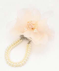 COMME CA ISM / コムサイズム ブローチ・コサージュ | ブレスレット付きフラワーコサージュ