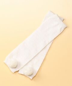 COMME CA ISM / コムサイズム ベビー・キッズグッズ | 梵天付レッグウォーマー