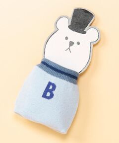 COMME CA ISM / コムサイズム ベビー・キッズグッズ | 動物ロゴソックス（ベビーサイズ）