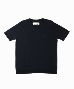 COMME CA ISM / コムサイズム ニット・セーター | 〔ＯＮＩＧＩＲＩ〕 ボタニカル染め クルーネック半袖ニット