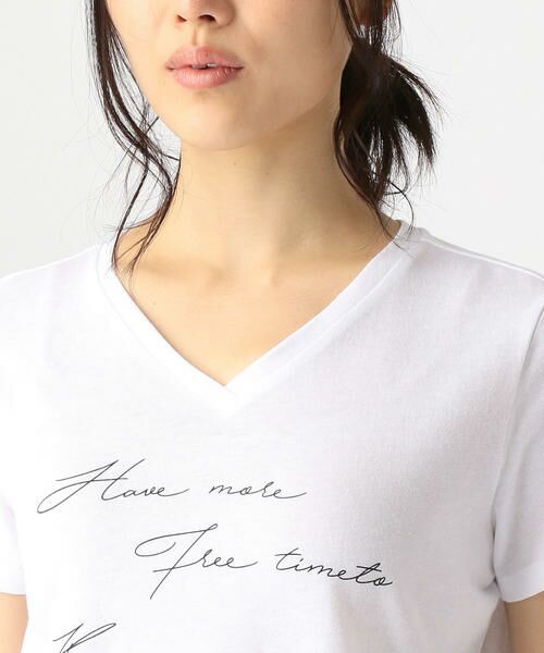 COMME CA ISM / コムサイズム Tシャツ | ロゴプリント Ｔシャツ | 詳細5