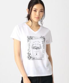 フラワープリントＴシャツ