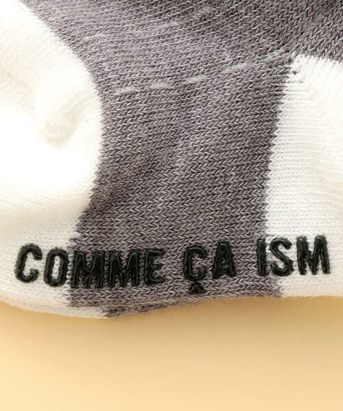 COMME CA ISM / コムサイズム ベビー・キッズグッズ | ロゴ刺繍入りショート丈ソックス | 詳細2