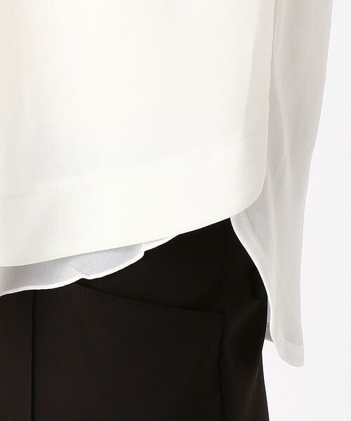 COMME CA ISM / コムサイズム シャツ・ブラウス | 袖コンシャス きれいめカットソー | 詳細8