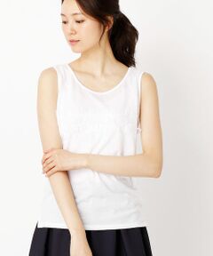 COMME CA ISM / コムサイズム タンクトップ | リバーレースタンクトップ
