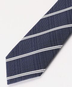 COMME CA ISM / コムサイズム ネクタイ | デニムライク ストライプ ネクタイ