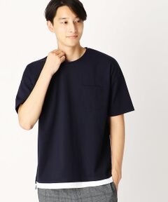 フェイクレイヤード ビッグＴシャツ