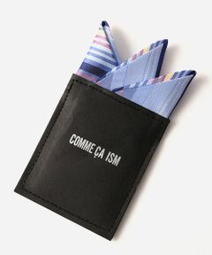 COMME CA ISM / コムサイズム その他小物 | 結婚式にも活躍 簡単 マルチボーダー 台紙付 ポケットチーフ