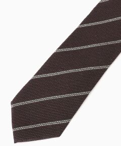 COMME CA ISM / コムサイズム ネクタイ | 《ウールフレスコ》 ストライプ ネクタイ