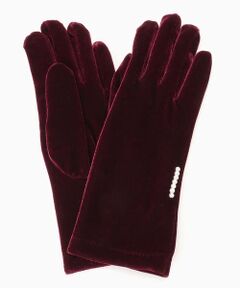 COMME CA ISM / コムサイズム 手袋 | ベロア　グローブ