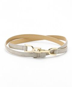 COMME CA ISM / コムサイズム ベルト・サスペンダー | フェイクレザーフック ベルト